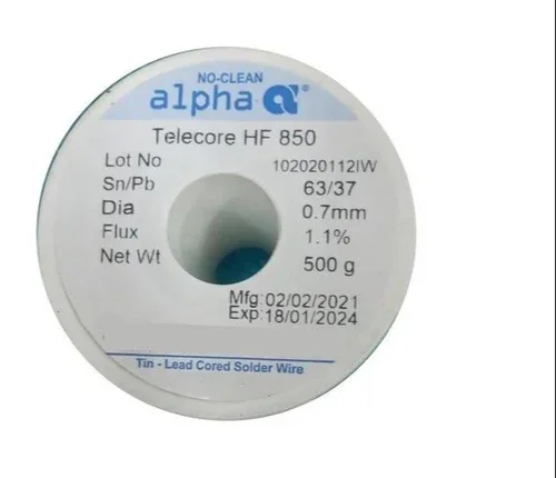 Alpha Sn63 Pb37 Hf-850 Lehim Teli 0,5Mm 250G