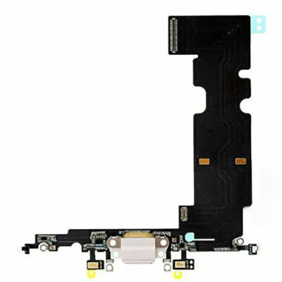 iPhone 8 Şarj Soketli Mikrofon Bordu Filmi Orijinal Beyaz