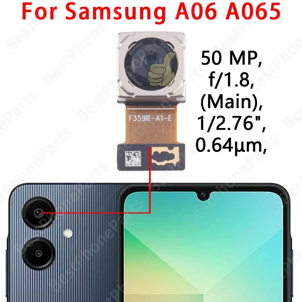 Samsung A06 A065 Ön Kamera Orijinal