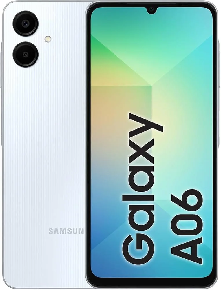 Samsung A06 A065 Parmak İzi Gümüş