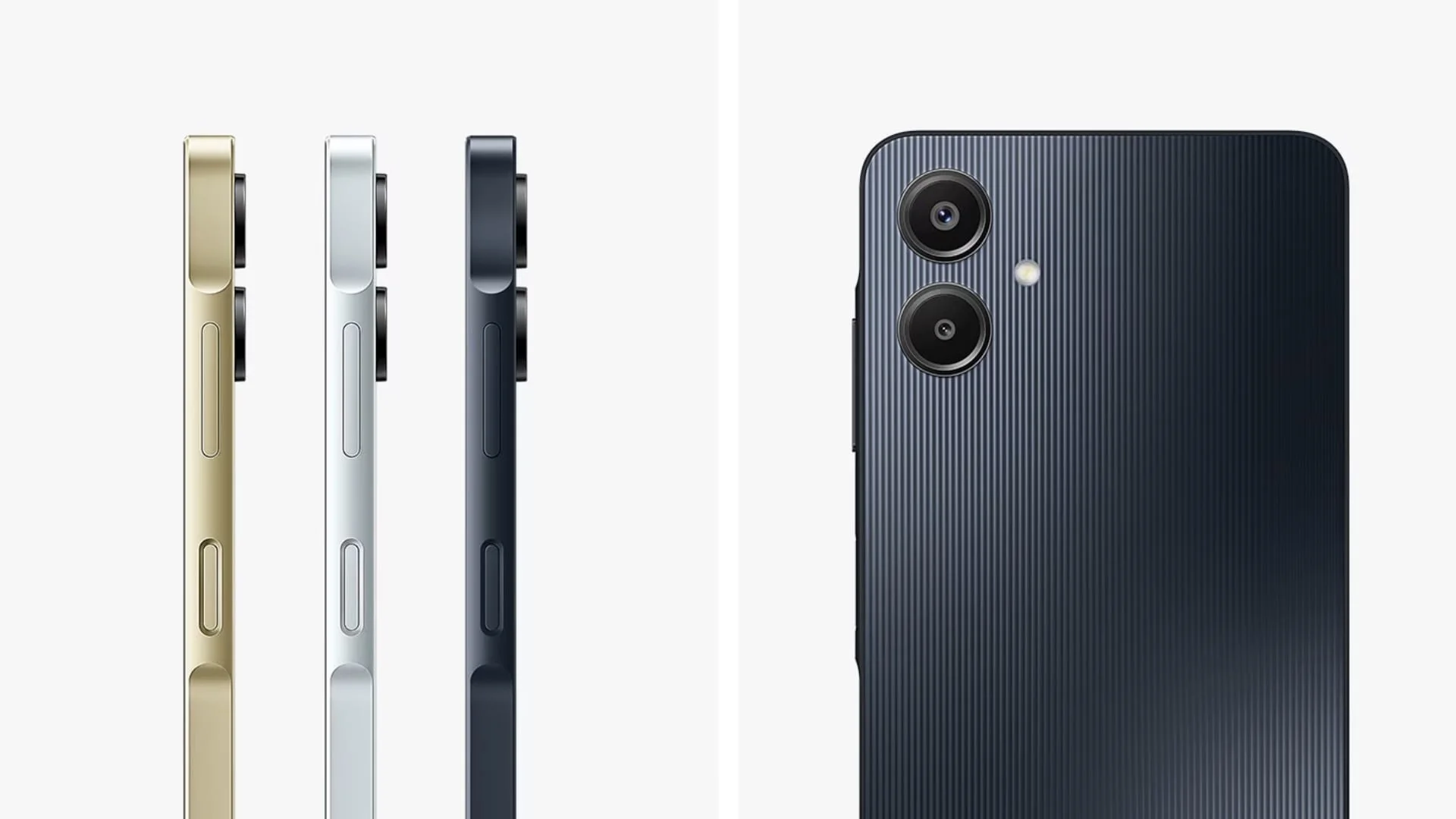 Samsung A06 A065 Parmak İzi Gümüş
