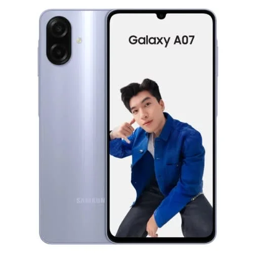 Samsung A07 Parmak İzi Silver