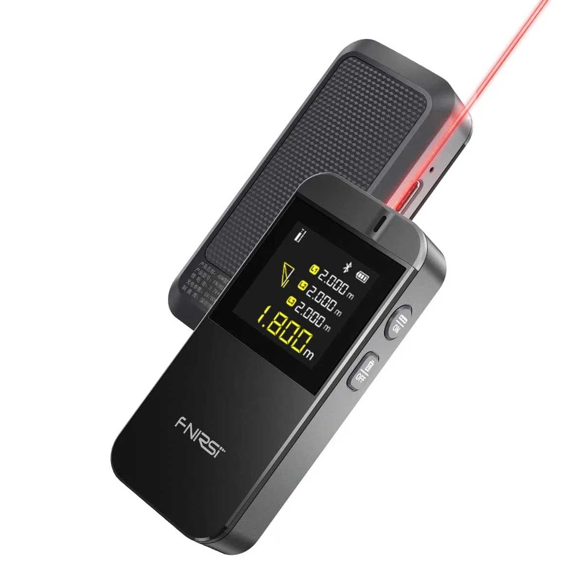 Fnirsi IR40 Kızılötesi Uzaklık Ölçer 40M Test Aralığı Lazer Metre