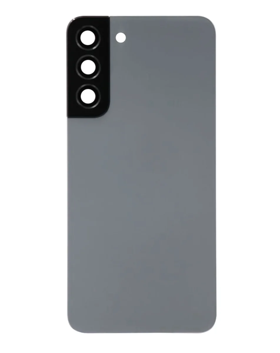 Galaxy S22 Plus Uyumlu LOGOLU GRAPHITE Kamera Lensli ve Yapışkanlı Arka Kapak