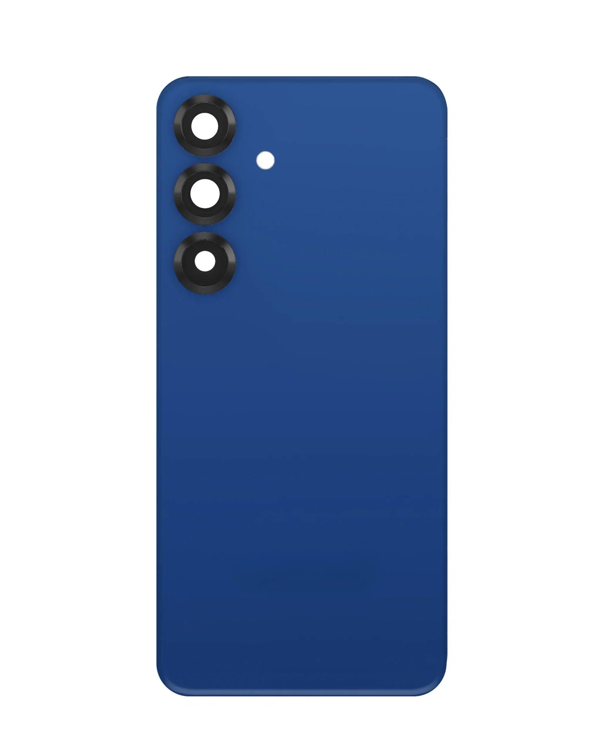Galaxy S25 Uyumlu LOGOLU NAVY Kamera Lensli ve Yapışkanlı Arka Kapak