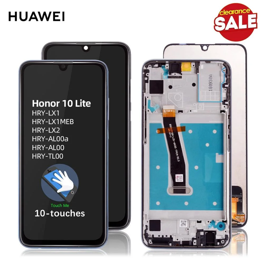 Honor 10 Lite Ekran Dokunmatik A Plus Kalite Ürün/COG Çıtasız (Çerçevesiz)