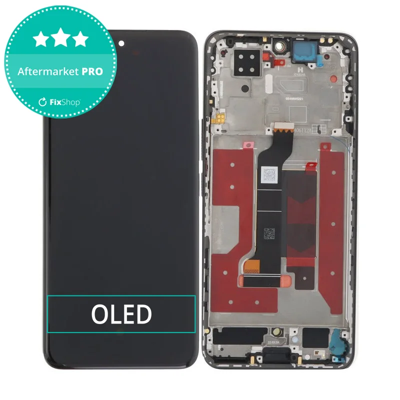 Honor 200 Çıtalı Ekran Dokunmatik Siyah SOFT OLED Kalite Ekran
