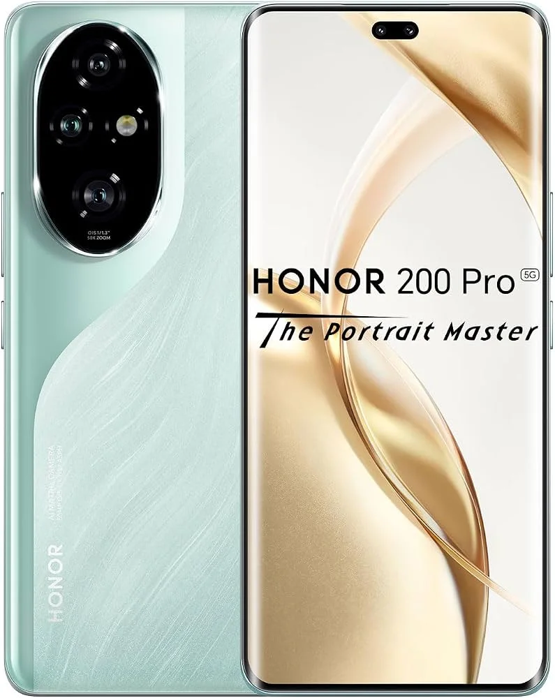 Honor 200 Pro Çıtalı Ekran Dokunmatik Yesil SOFT OLED Kalite Ekran