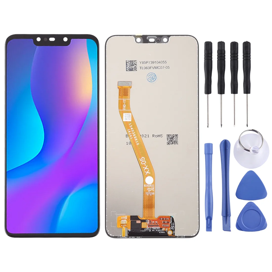 Honor Nova 3i Çıtalı Ekran Dokunmatik Siyah Orijinal