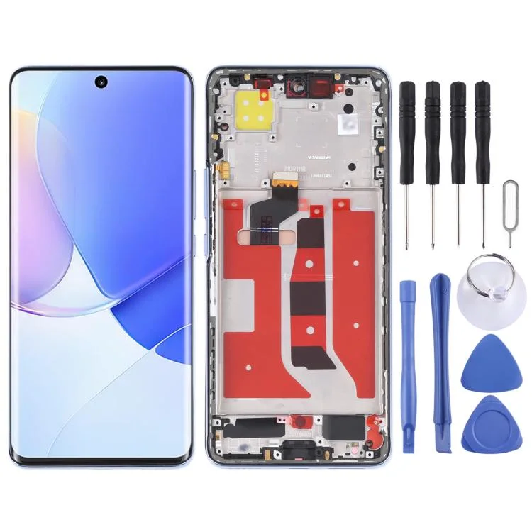 Honor Nova 9 Çıtalı Ekran Dokunmatik Mavi SOFT OLED Kalite Ekran