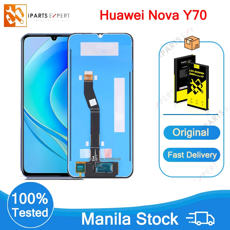 Honor Nova Y70 Ekran Dokunmatik Orijinal Çıtasız Ürün (Çerçevesiz)