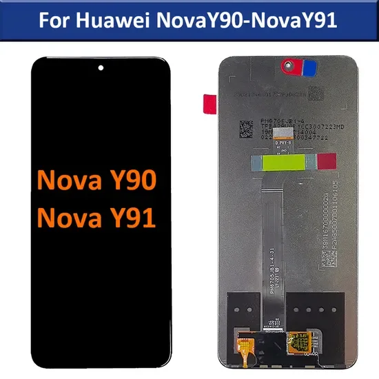 Honor Nova Y91 Ekran Dokunmatik Orijinal Çıtasız Ürün (Çerçevesiz)