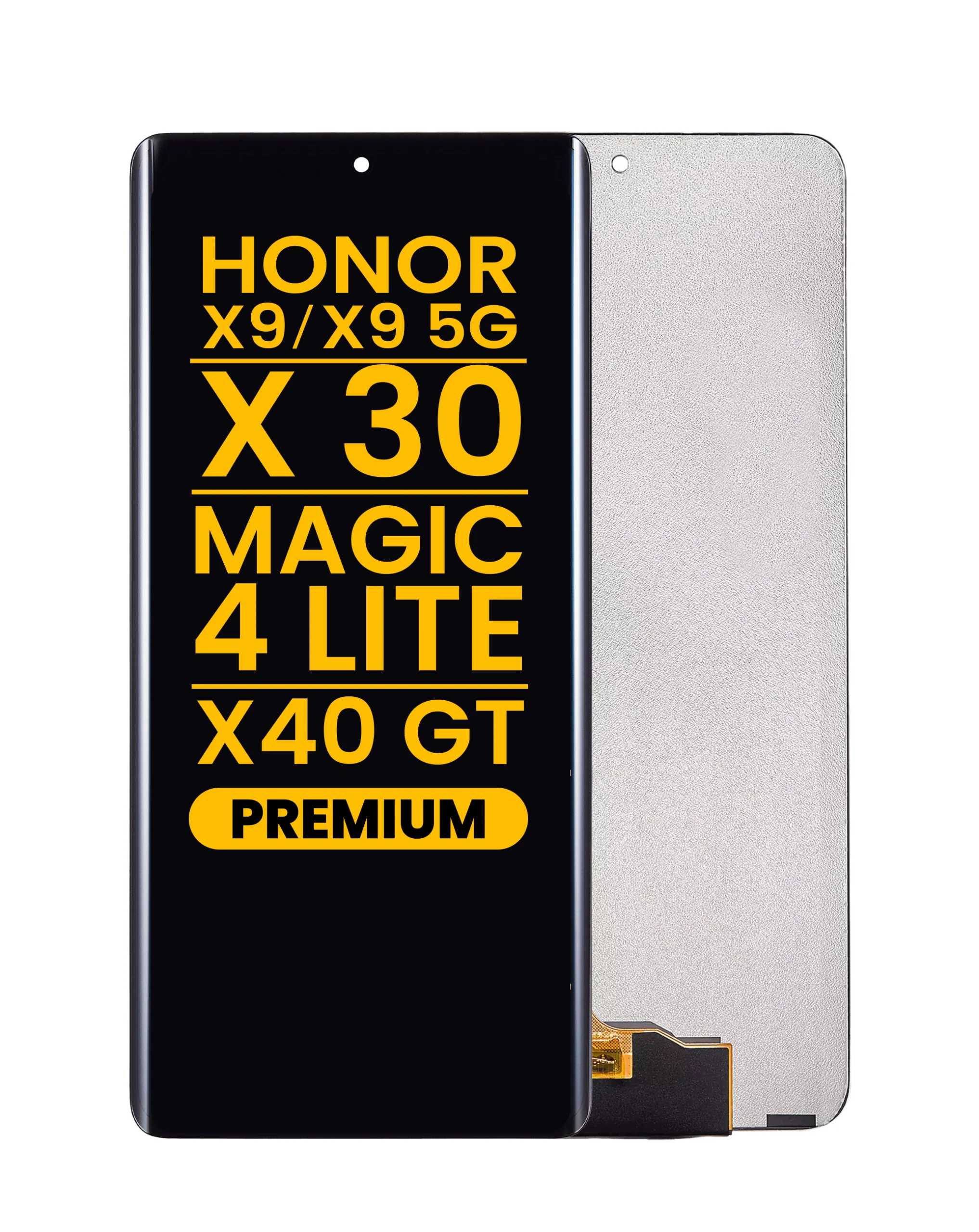 Honor X40 Ekran Dokunmatik SOFT OLED Kalite Ekran Çıtasız (Çerçevesiz)