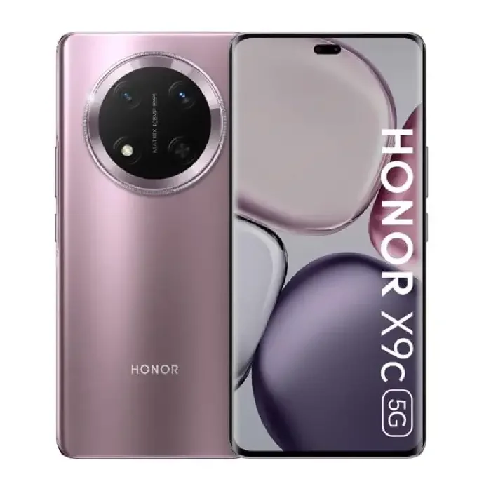 Honor X9c 5G Çıtalı Ekran Dokunmatik Mor SOFT OLED Kalite Ekran