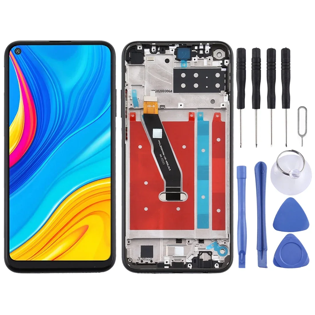 Huawei Enjoy 10P Ekran Dokunmatik A Plus Kalite Ürün/COG Çıtasız (Çerçevesiz)