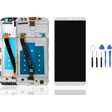 Huawei Mate 10 Lite Ekran Dokunmatik Beyaz Orijinal Çıtasız Ürün (Çerçevesiz)