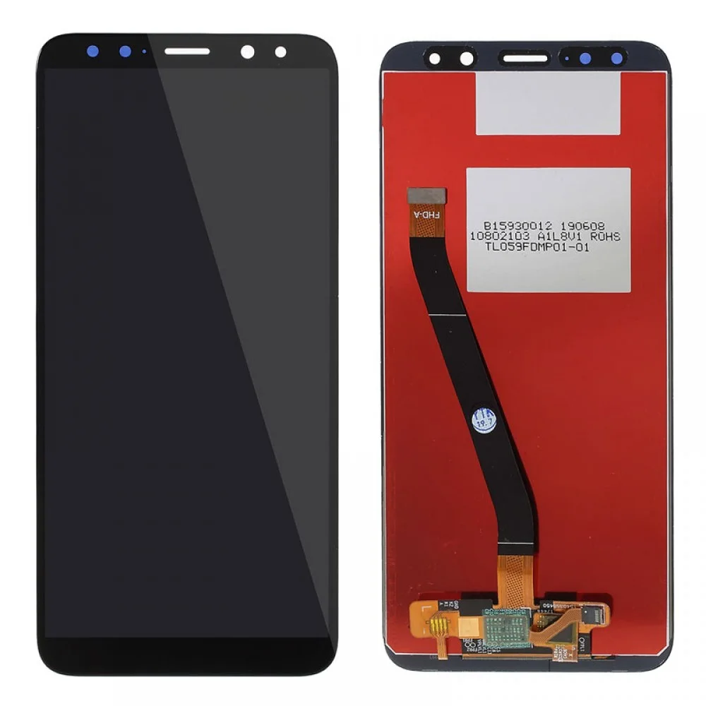 Huawei Mate 10 Lite Ekran Dokunmatik Siyah Orijinal Çıtasız Ürün (Çerçevesiz)