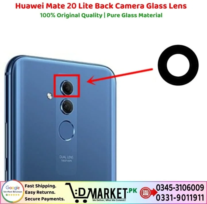 Huawei Mate 20 Lite Kamera Camı