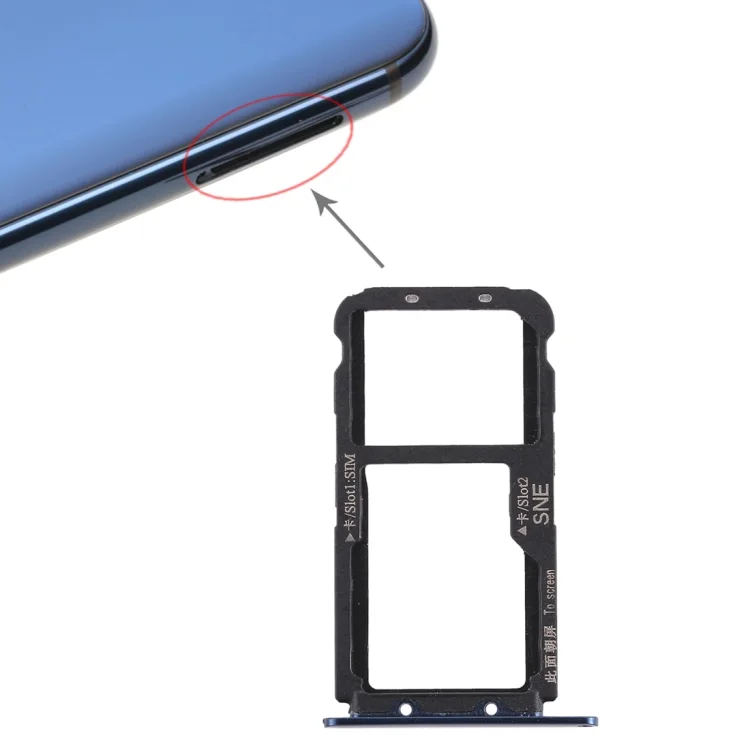 Huawei Mate 20 Lite Sim Kart Tepsisi Mavi