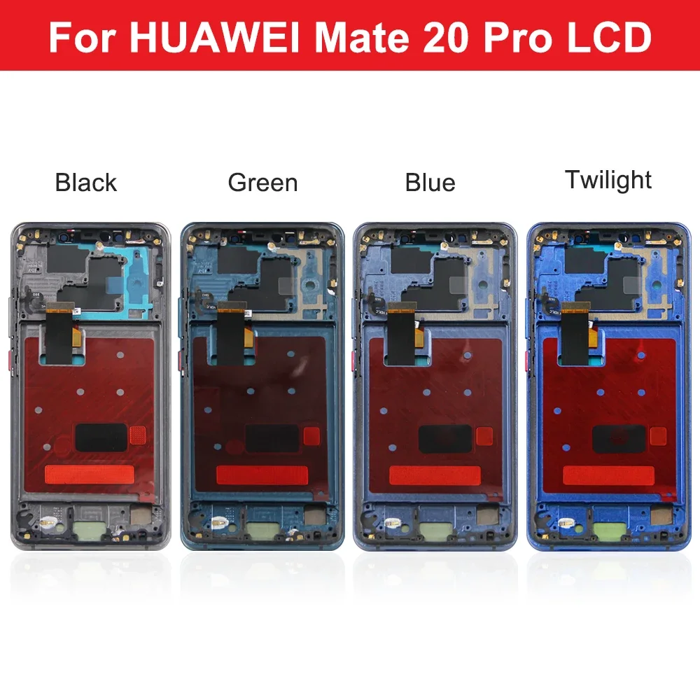 Huawei Mate 20 Pro Ekran Dokunmatik SOFT OLED Kalite Ekran Çıtasız (Çerçevesiz)