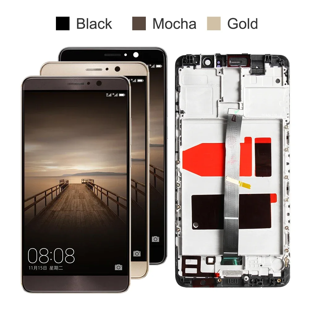 Huawei Mate 9 Mocha Çıtalı Ekran Dokunmatik Orijinal
