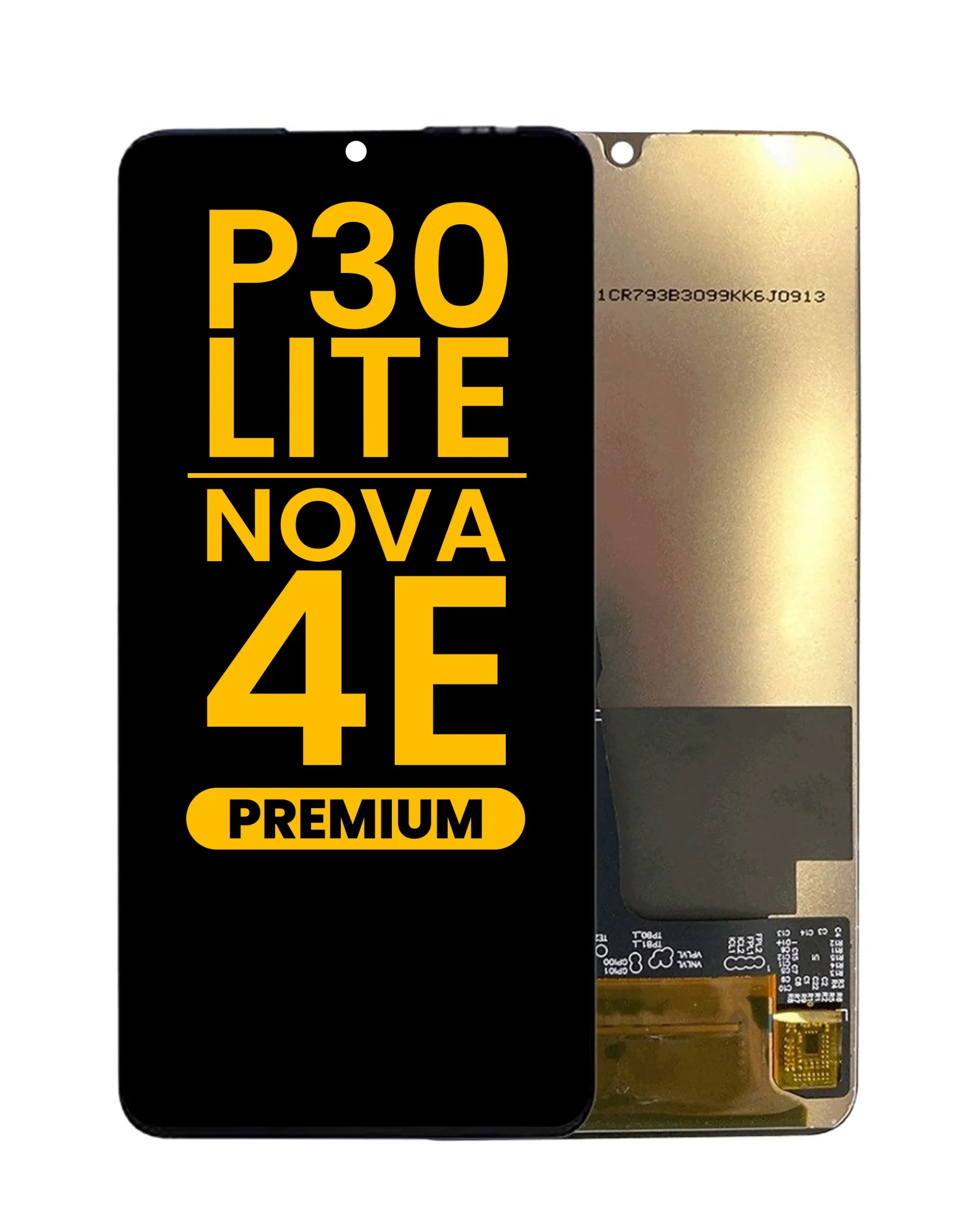 Huawei Nova 4E Ekran Dokunmatik Orijinal Çıtasız Ürün (Çerçevesiz)