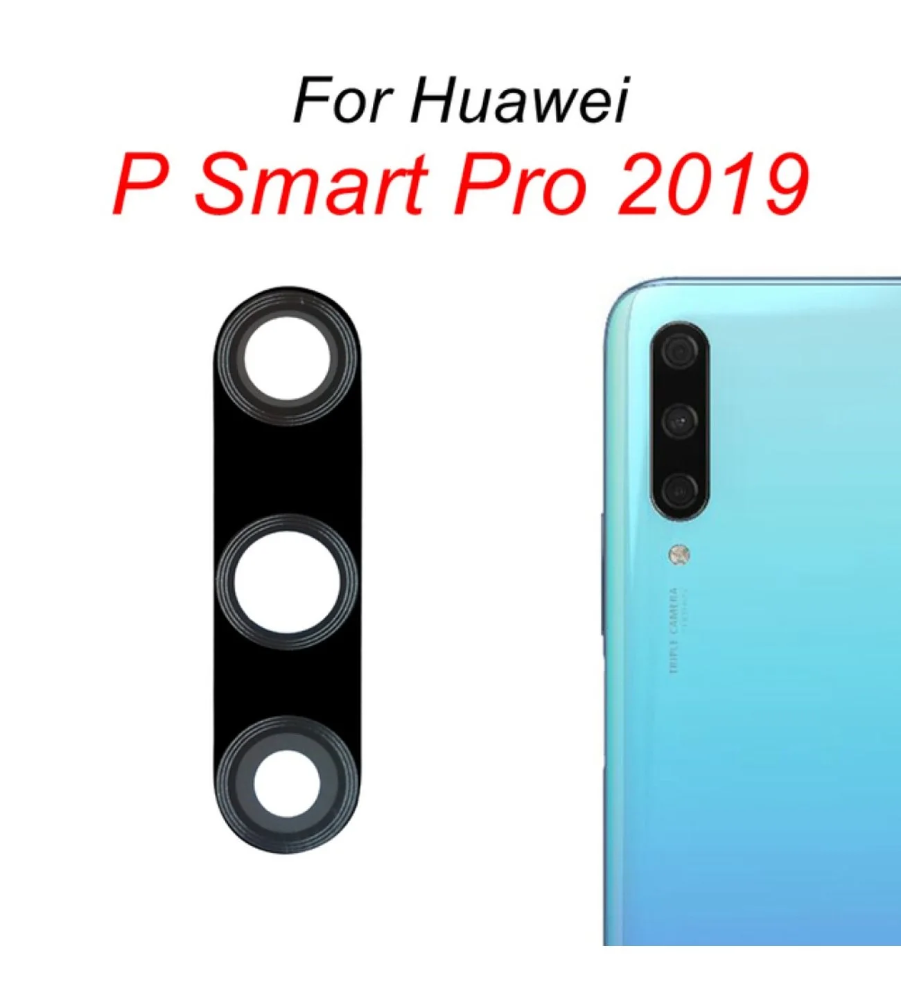 Huawei P Smart Pro Kamera Camı