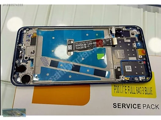 Huawei P30 Lite 48MP Çıtalı Ekran Dokunmatik Mavi A Plus Kalite Ürün/COG