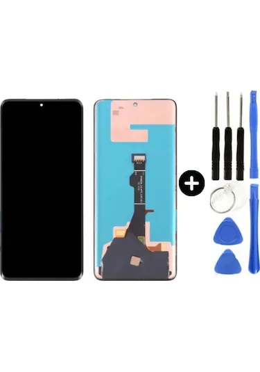 Huawei P50 Pro Ekran Dokunmatik SOFT OLED Kalite Ekran Çıtasız (Çerçevesiz)