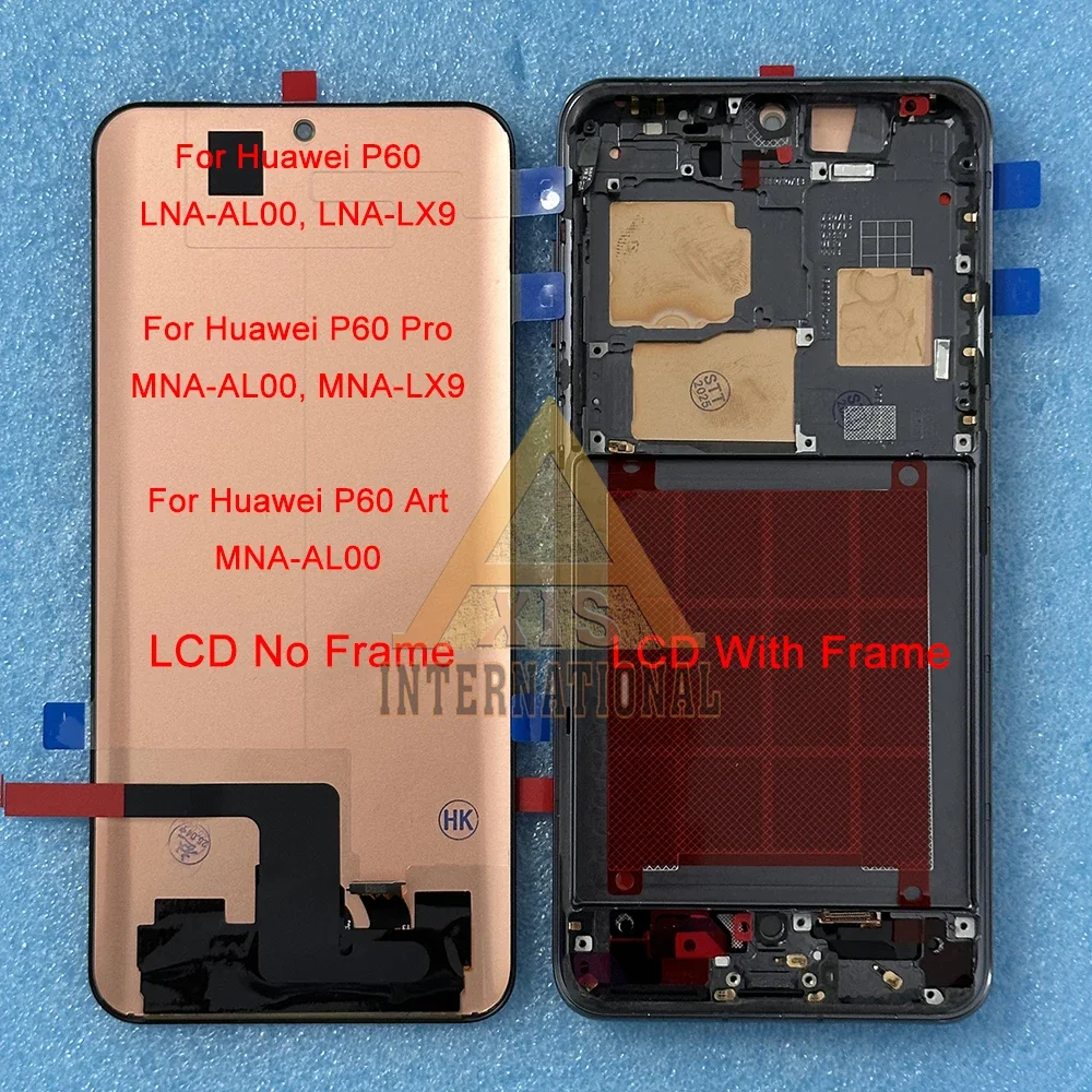 Huawei P60 Art Ekran Dokunmatik SOFT OLED Kalite Ekran Çıtasız (Çerçevesiz)