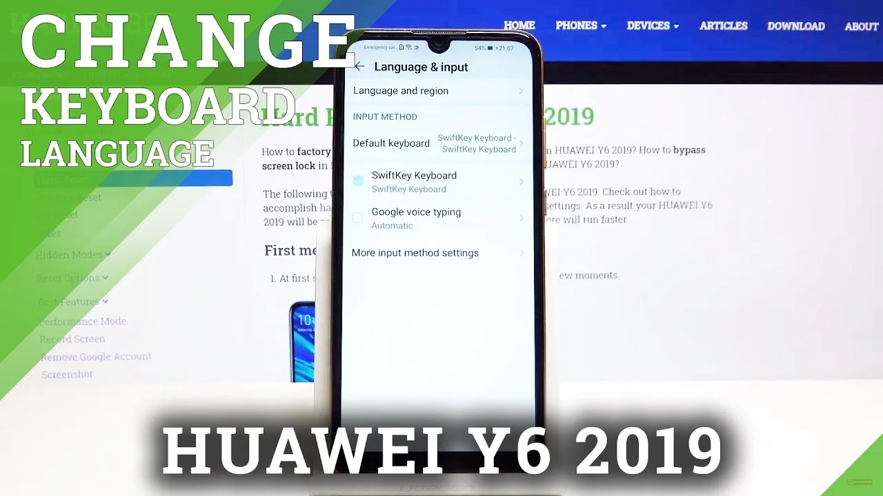 Huawei Y6 2019 Tuş Bordu Ekran Ara Film