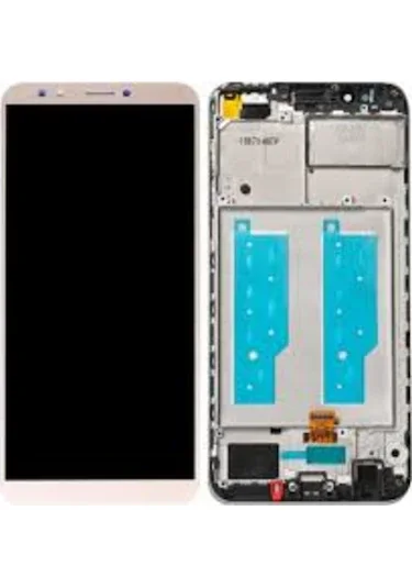 Huawei Y7 2018 Çıtalı Ekran Dokunmatik Siyah Orijinal