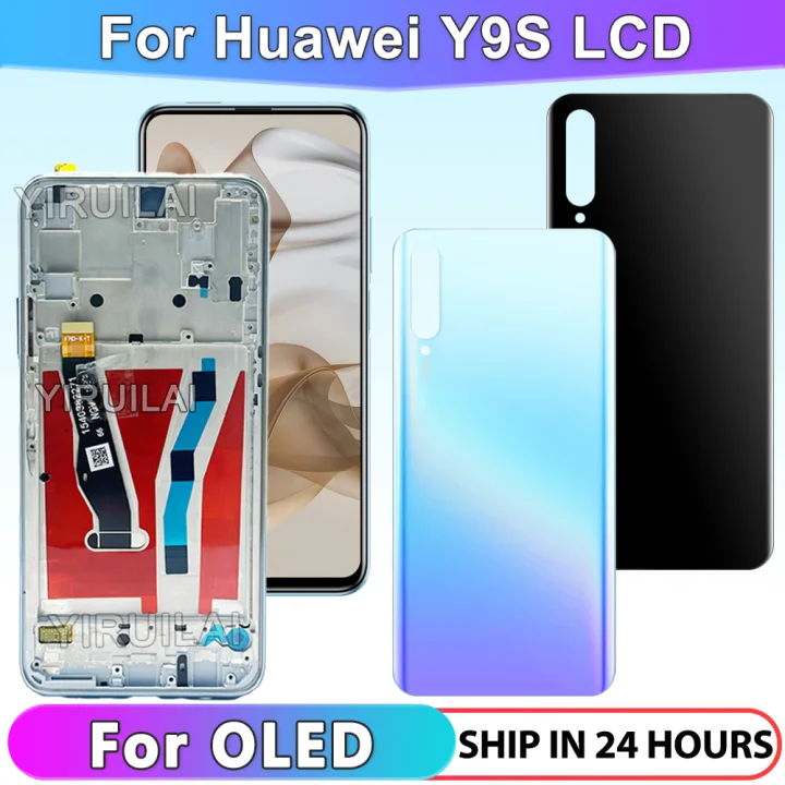 Huawei Y9s Çıtalı Ekran Dokunmatik Siyah A Plus Kalite Ürün/COG