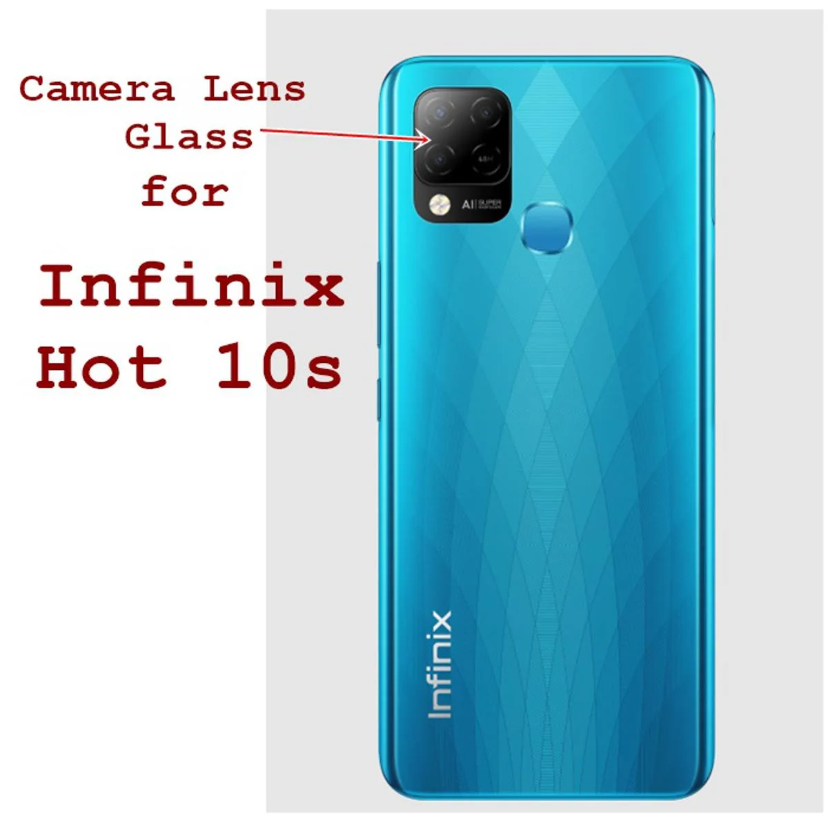Infinix Hot 10S Kamera Camı