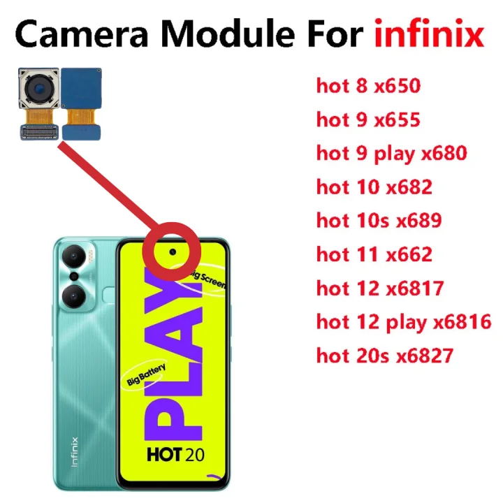 Infinix Hot 11 Play Ön Kamera Orijinal
