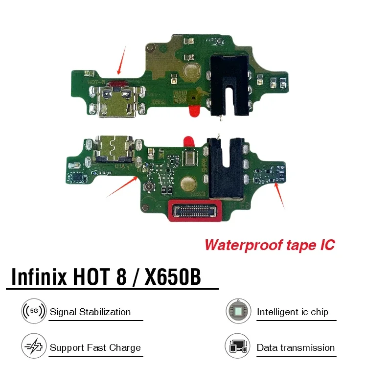Infinix Hot 8İ Şarj Soketli Mikrofon Bordu