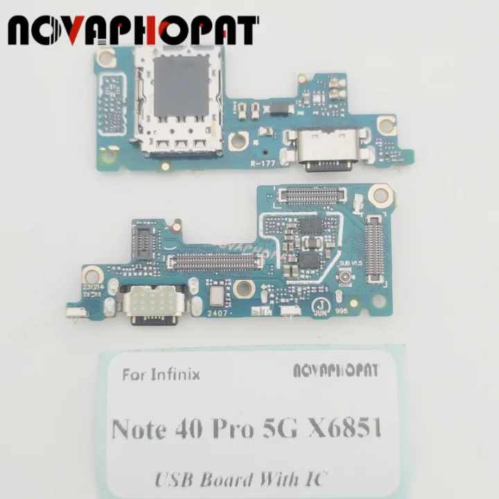 Infinix Note 40 Pro Şarj Soketli Mikrofon Bordu