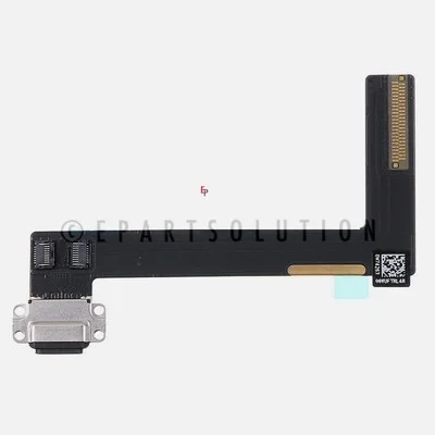 Ipad Air 2 (A1566 A1567) Şarj Soketli Mikrofon Bordu Siyah