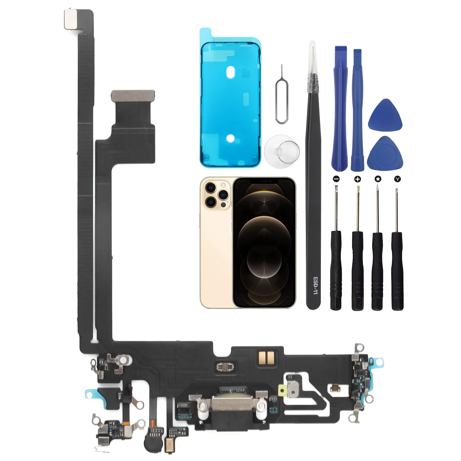 iPhone 12 Pro Şarj Soketli Mikrofon Bordu Filmi Orijinal