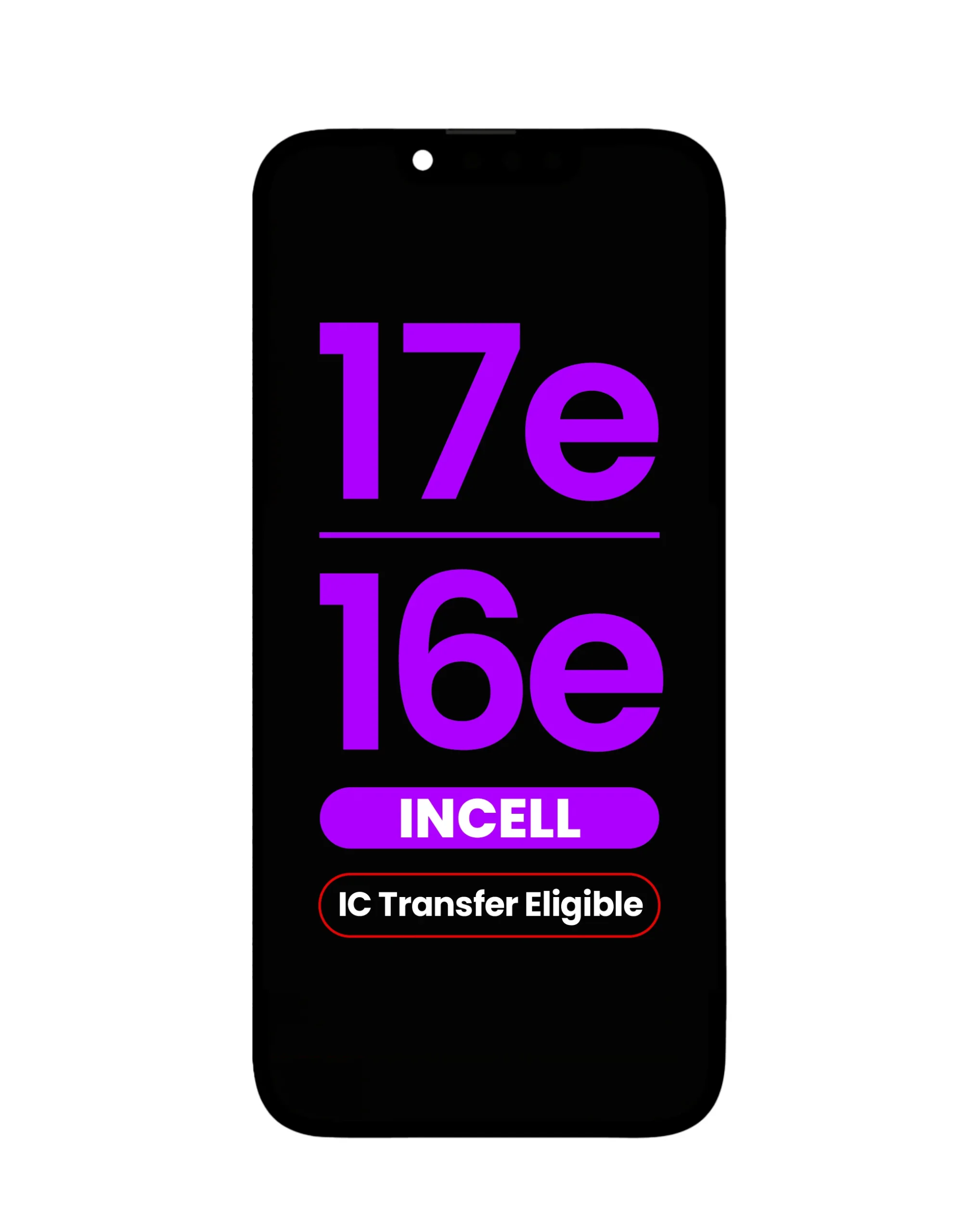 İphone 17E Ekran Dokunmatik FHD Parlaklık 900+ Nit Premium Kalite