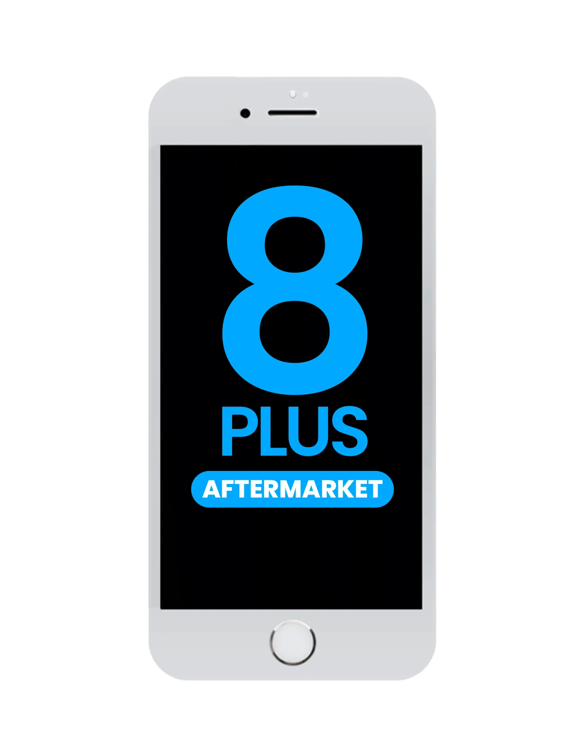 İphone 8 Plus Ekran Dokunmatik Beyaz AUTHENTİC Parlaklık 400+ Nit Standart Yan Sanayi