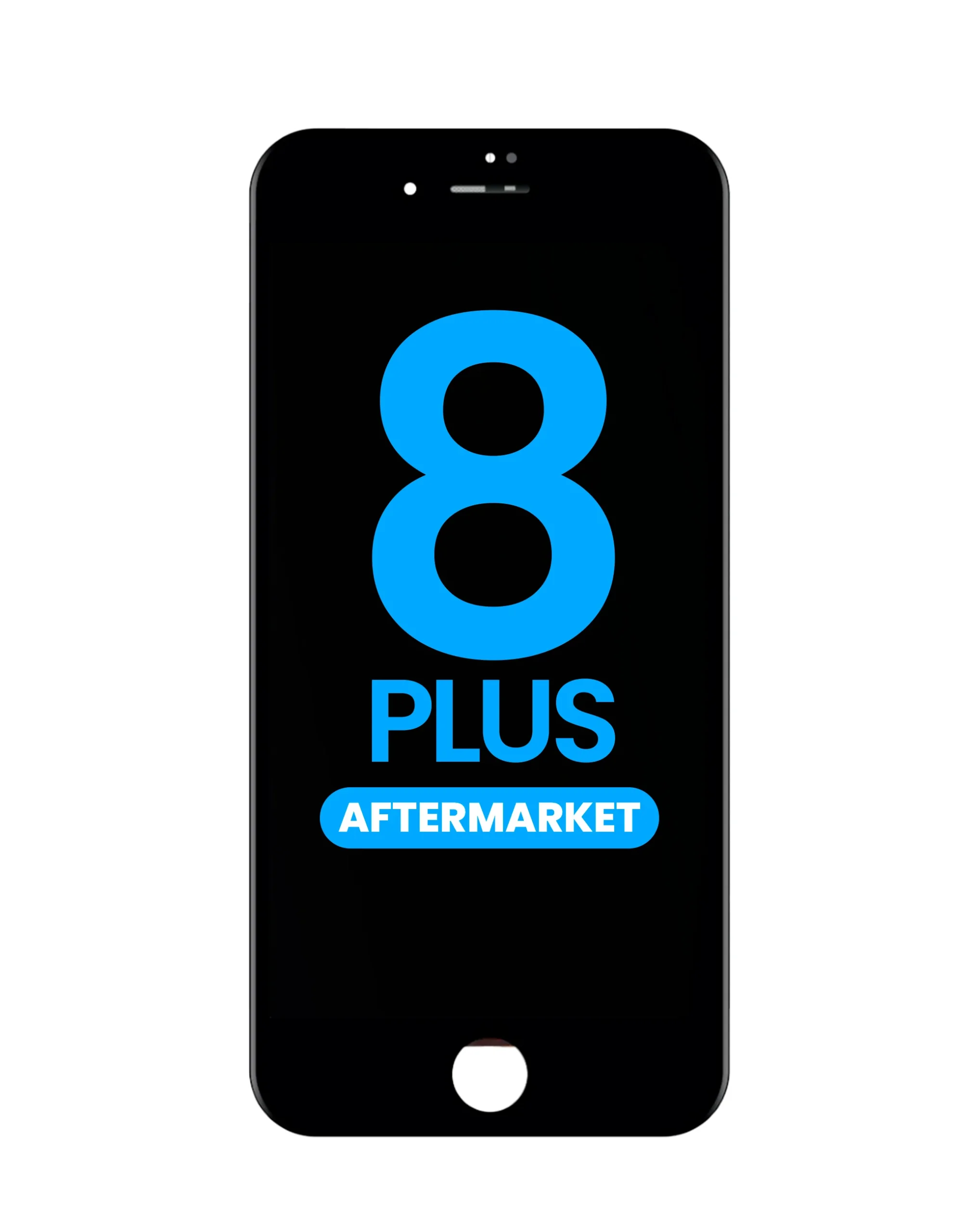 İphone 8 Plus Ekran Dokunmatik Siyah AUTHENTİC Parlaklık 400+ Nit Standart Yan Sanayi