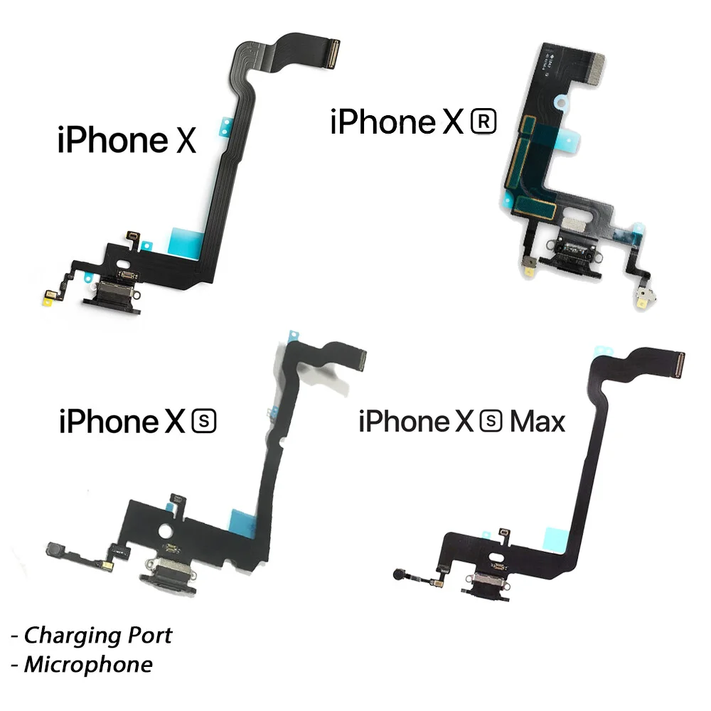 iPhone Xs Max Şarj Soketli Mikrofon Bordu Filmi Orijinal