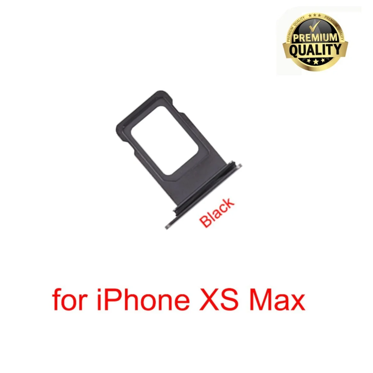 iPhone Xs Max Sim Kart Tepsisi Siyah