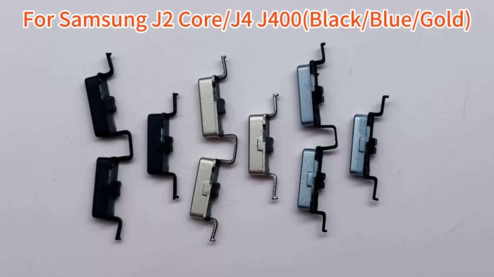 J4 J400 Tuş Plastiği Grey