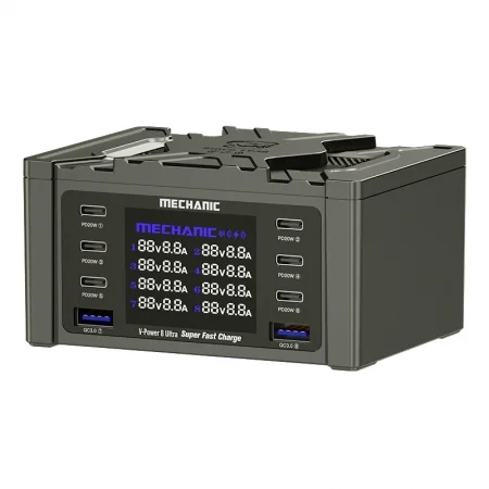Mechanic V-Power 8 Plus 110W Hızlı Şarj İstasyonu