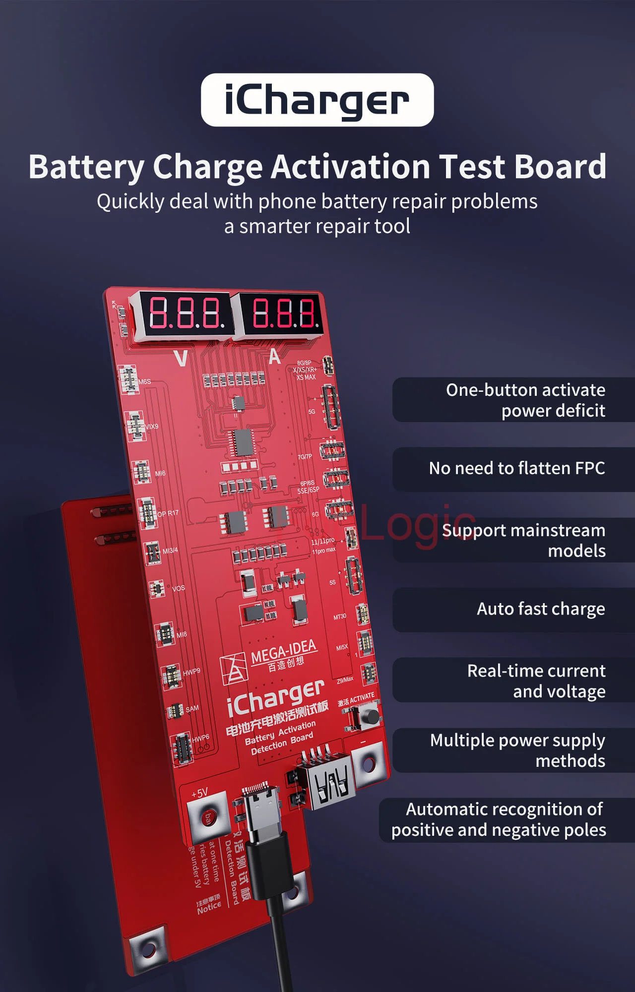 Mega-Idea Batarya İcharger