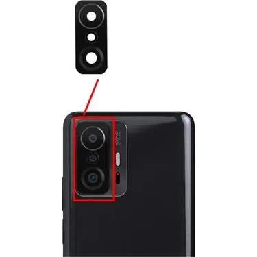 Mi 11T Mi 11T Pro Kamera Camı