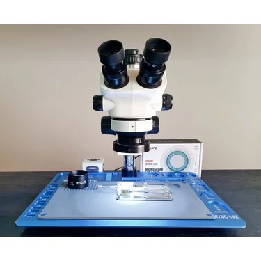 Mikroskop Zs 7050P Kamera Yuvalı Mavi Tablo Set