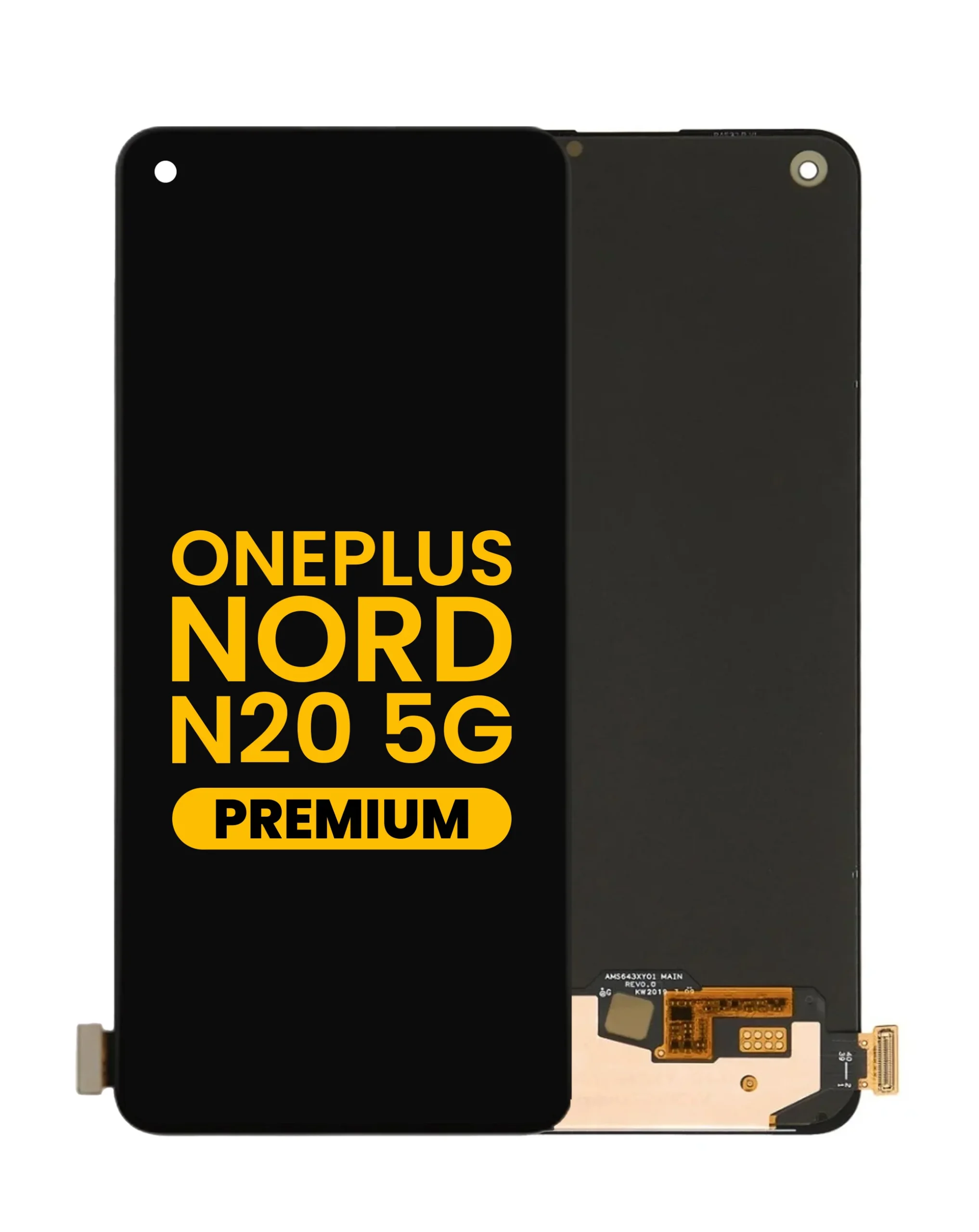 One Plus Nord N20 5G Ekran Dokunmatik OLED 05VER Çıtasız (Çerçevesiz)